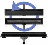 NEO PRO BLACK 2W1 ODPŁYW LINIOWY 60 CM CZARNY MAT G8905 WYSYŁKA 24H